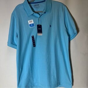 Izod Blue Polo Shirt Classic Design